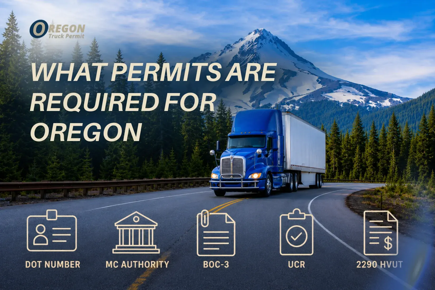 Read more about the article Oregon Truck Permits in 2026: What Carriers Need to Know