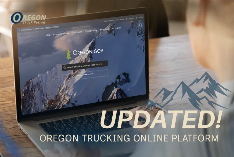 Read more about the article Oregon Trucking Online Platform Gets a Modern Makeover  And Here’s What Changes for You